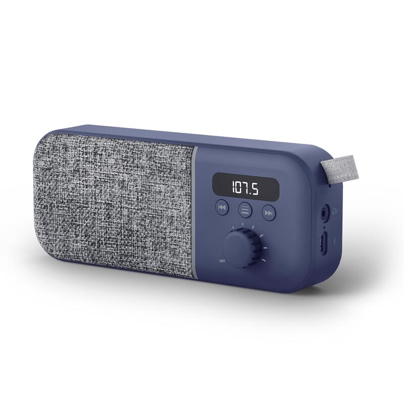 Altavoz Portátil Energy Sistem Fabric Box Radio Navy FM Radio 1200 mAh Battery