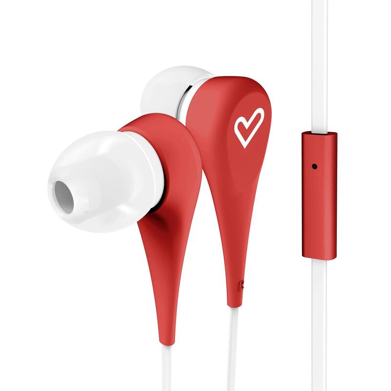 Auriculares deportivos Earphones Style 1+ Red