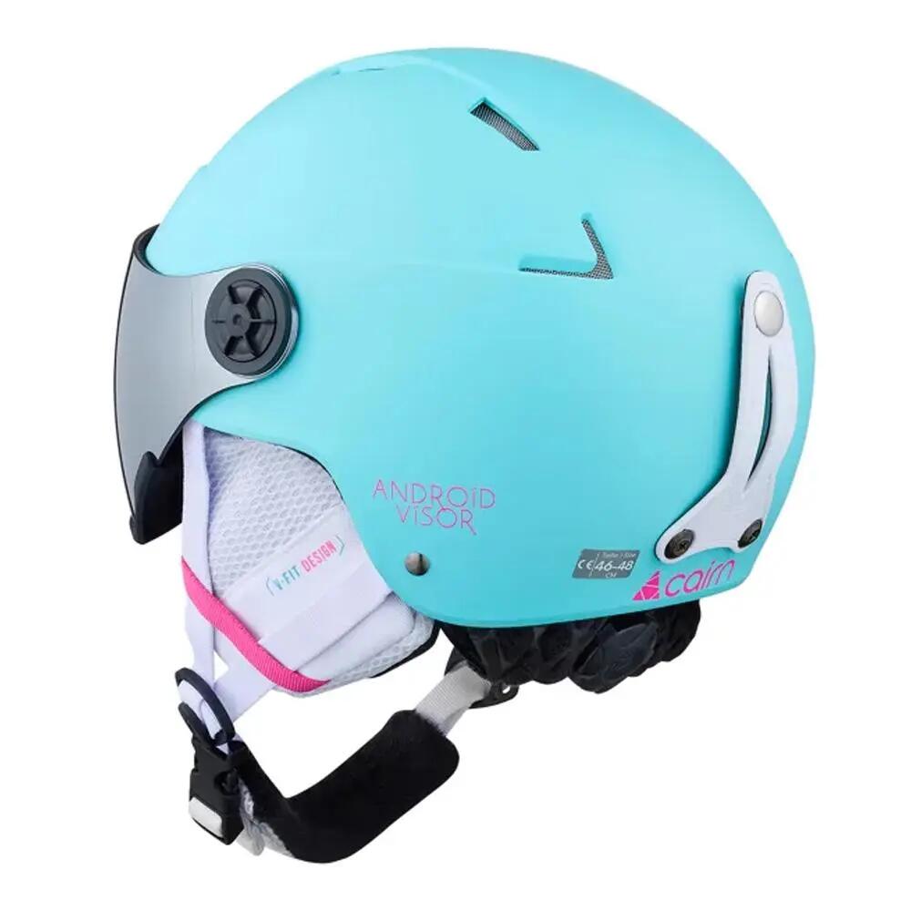 Skihelm voor kinderen Cairn Android Visor 3/4