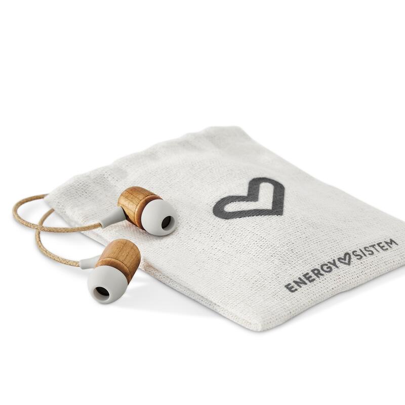 Auriculares Ecológicos Energy Sistem Eco Cherry Wood Mini jack, In-ear