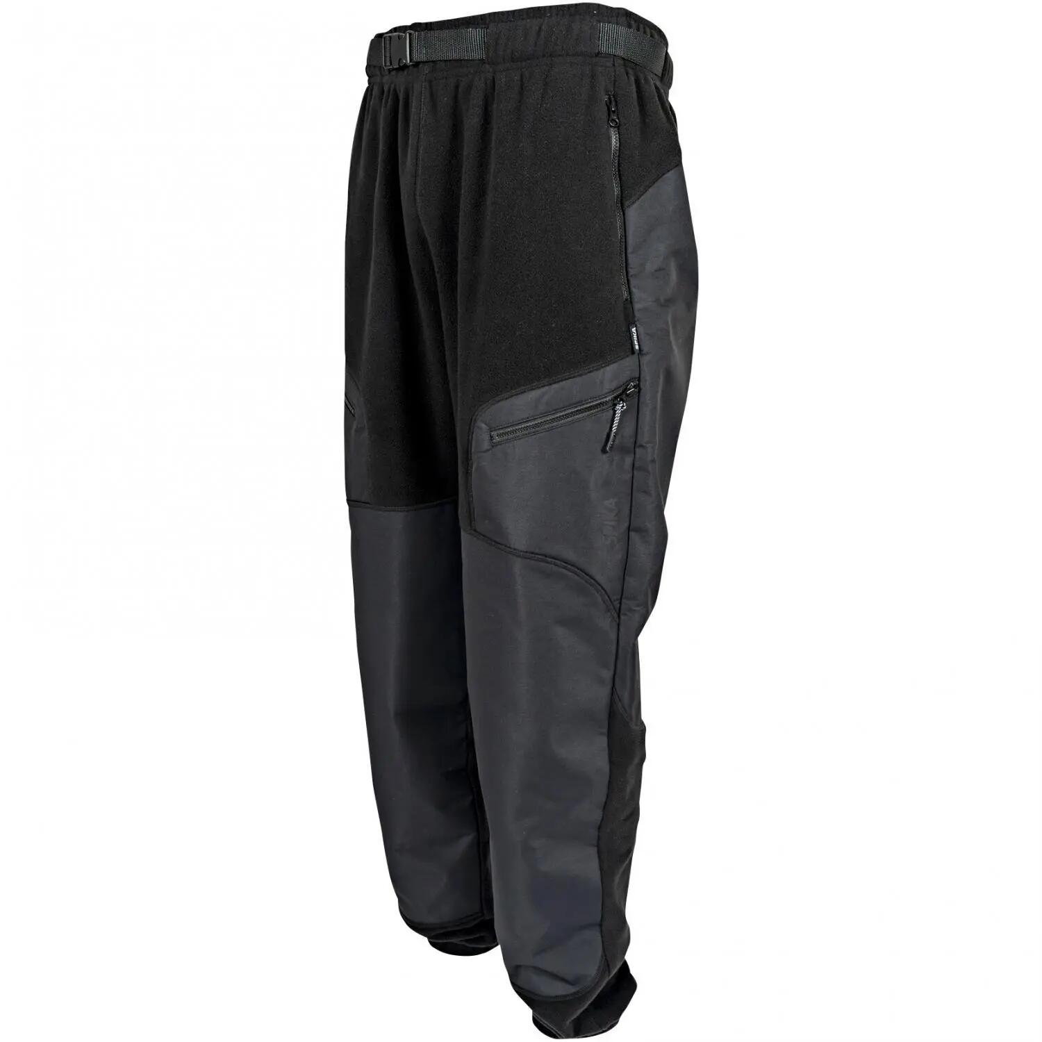 Herren - Outdoor-Fleecehose - Hybrid, wasserabweisend - Paperbark - Schwarz 3/3