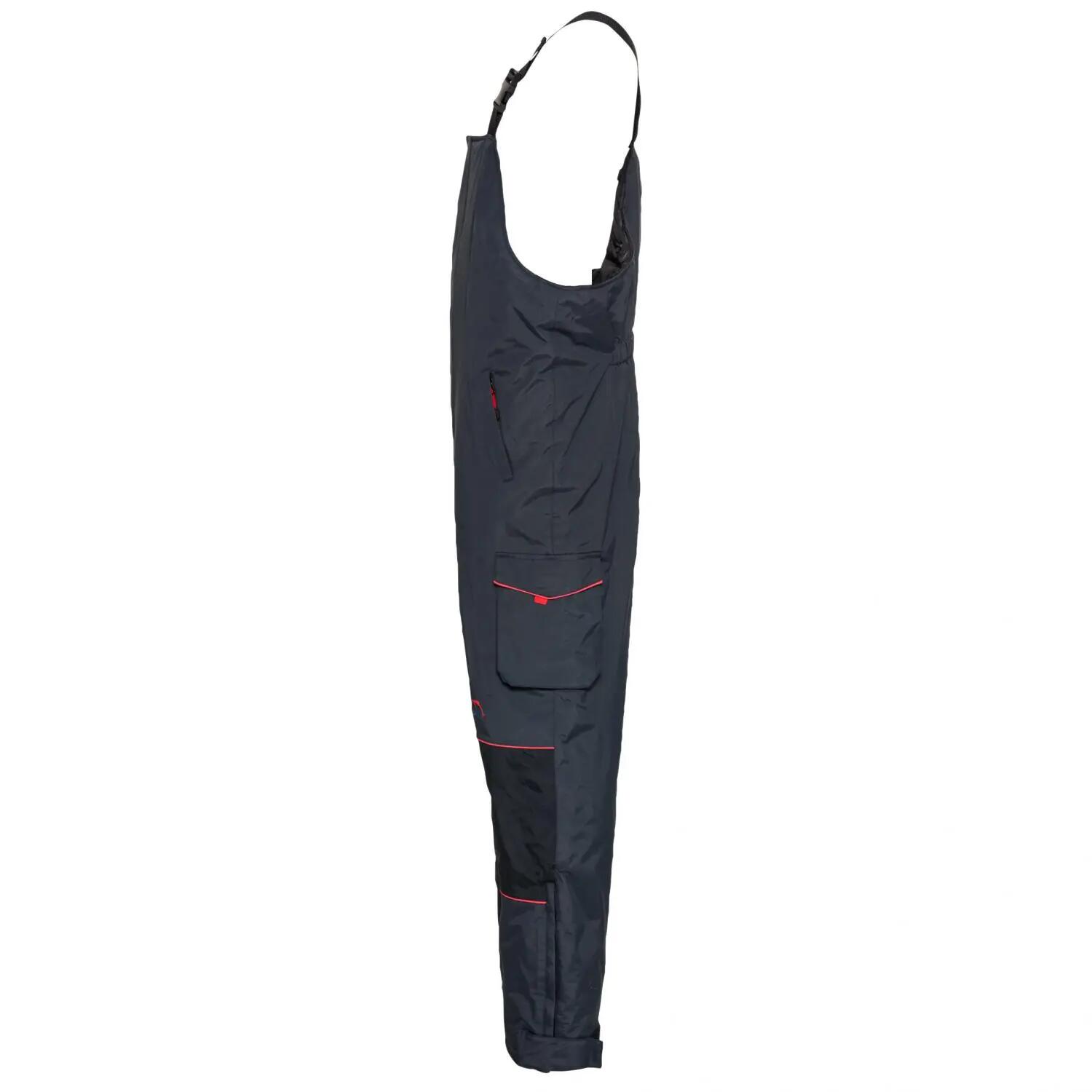 Herren - Outdoor-Latzhose - winddicht, wasserdicht - Grau 3/5