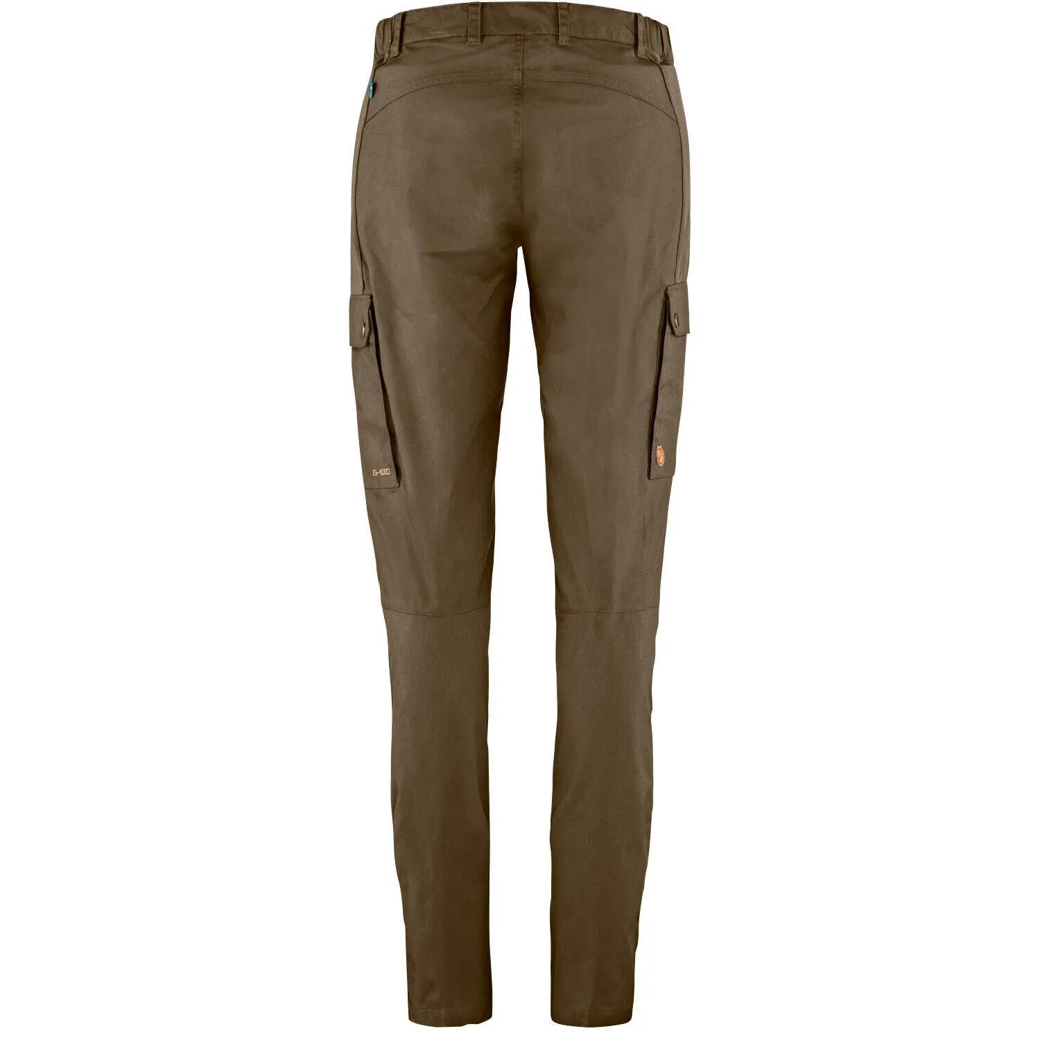 Damen - Outdoor-Hose - Regular Fit - Övik Stina - Dark Olive, Größe 42 2/2