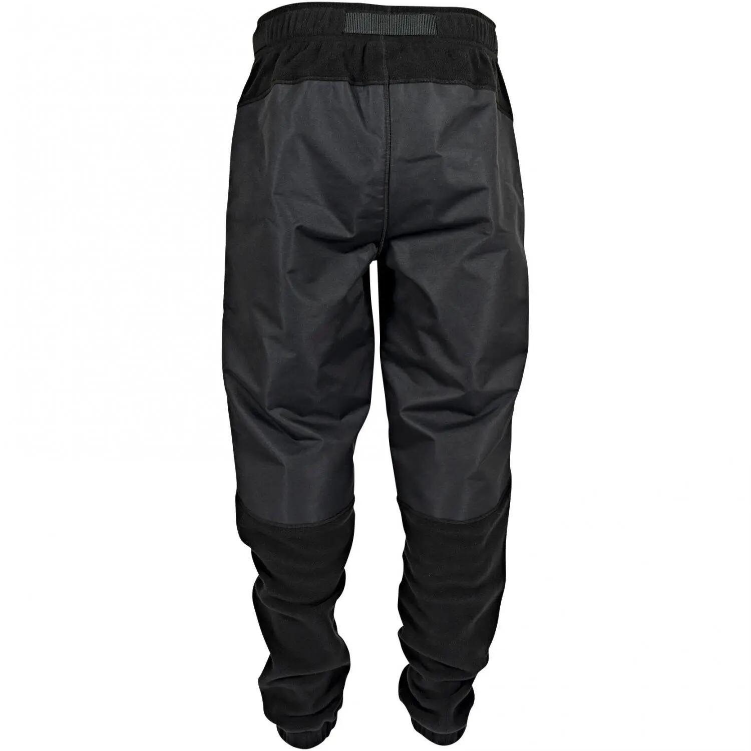 Herren - Outdoor-Fleecehose - Hybrid, wasserabweisend - Paperbark - Schwarz 2/3