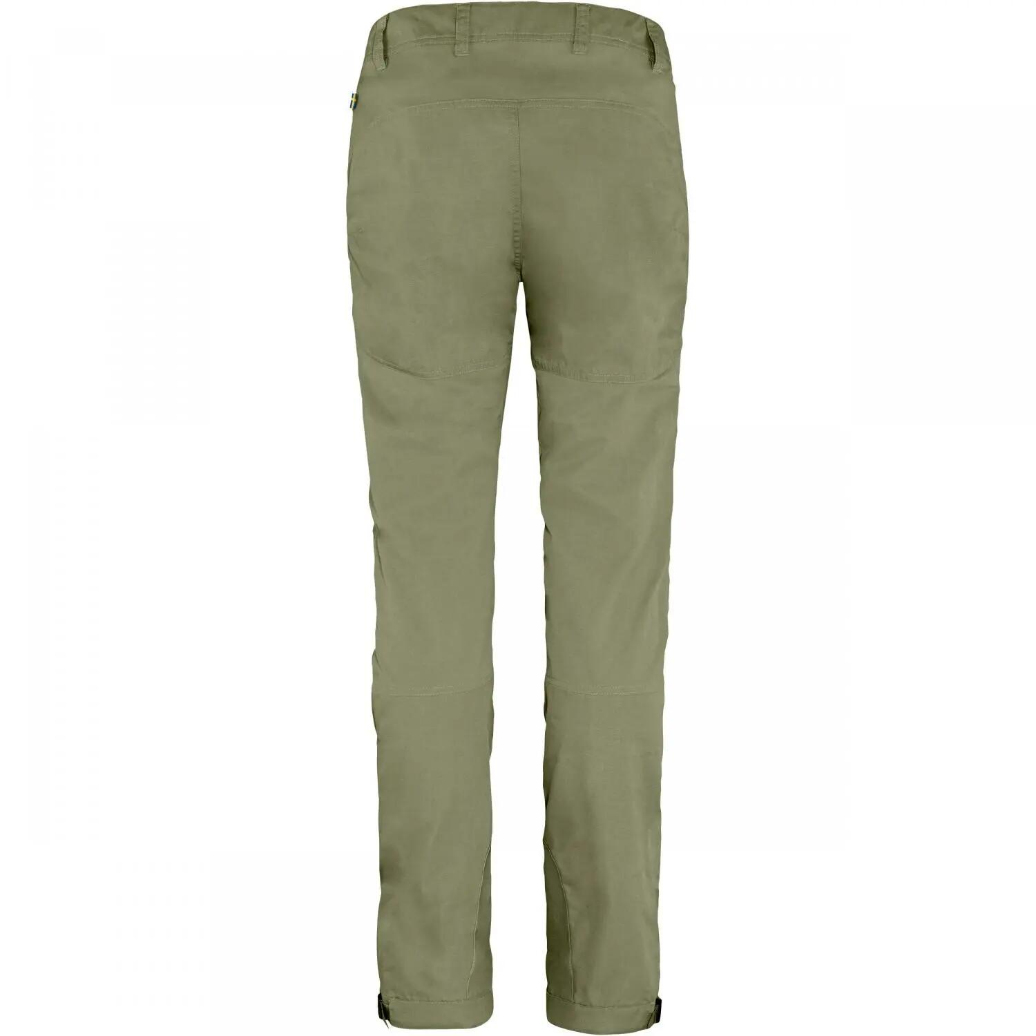 Damen-Trekkinghose - kurz, Stretch, Abisko Lite - Light Olive 2/2