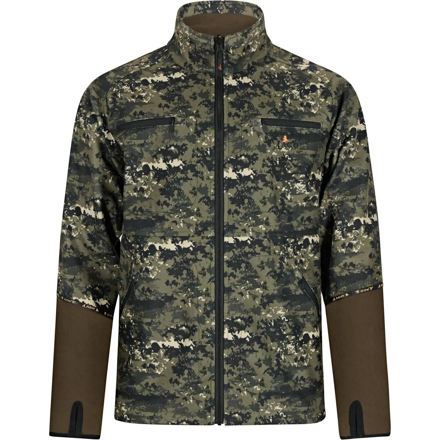 Herren - Outdoor-Wendejacke - Fleece, winddicht - Shawk - phantomX/Oliv 2/5