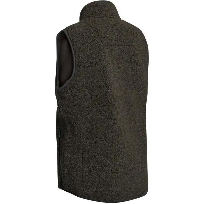 Damen Outdoor-Faserfleeceweste - Gunni - dunkelgrün, Größe 40 2/4