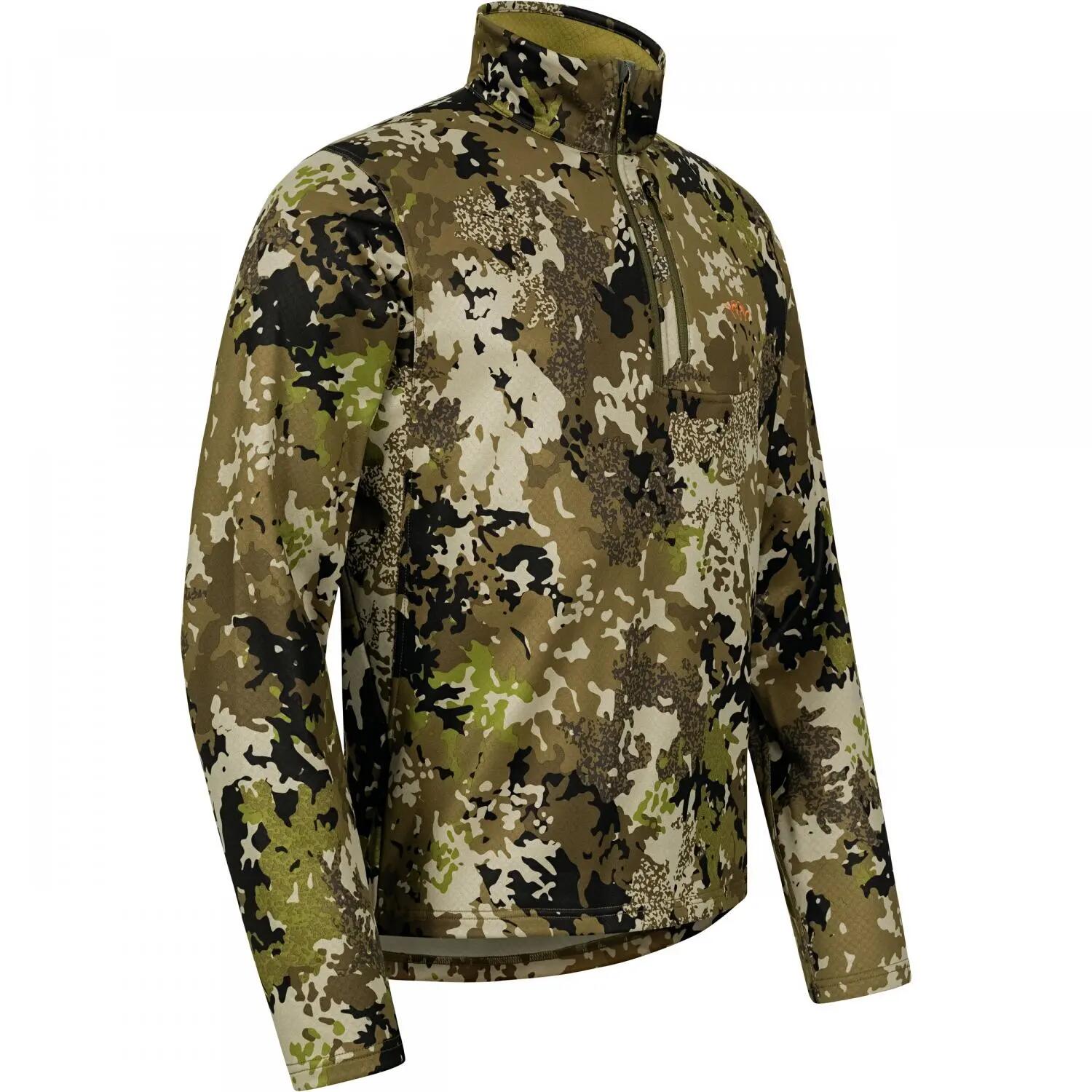 Herren - Midlayer-Pullover - Half-Zip - Camouflage 3/5