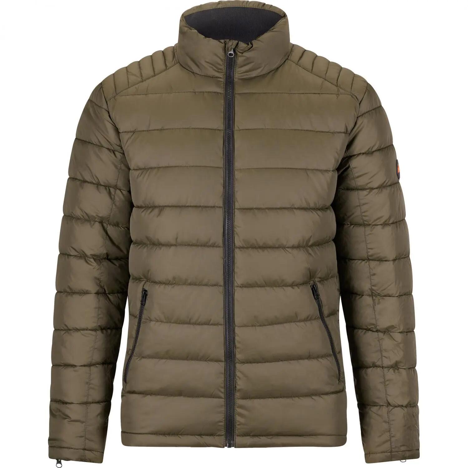 Herren - Outdoor-Steppjacke - leicht, vielseitig - Grönland - Oliv 1/4