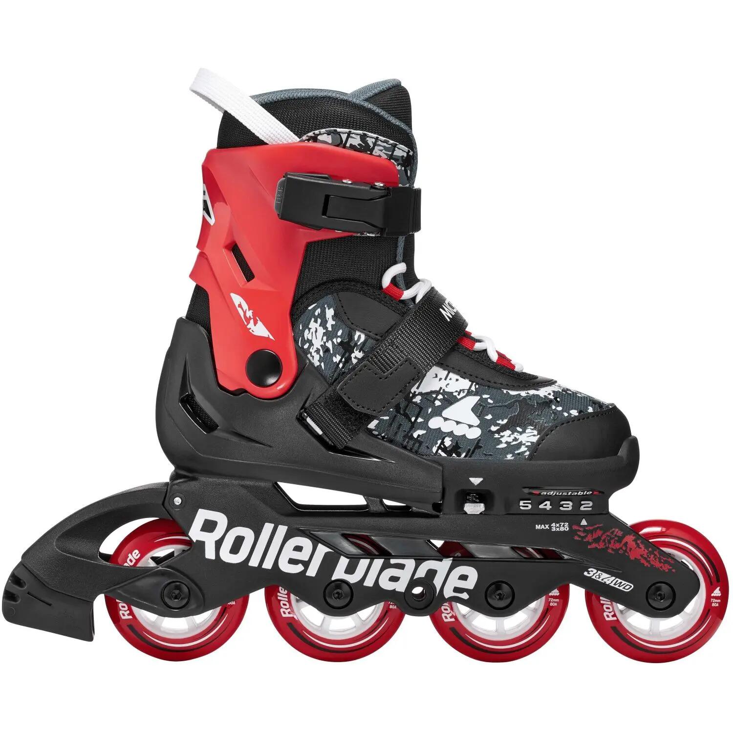 Dětské nastavitelné inline brusle Rollerblade Microblade 4/7