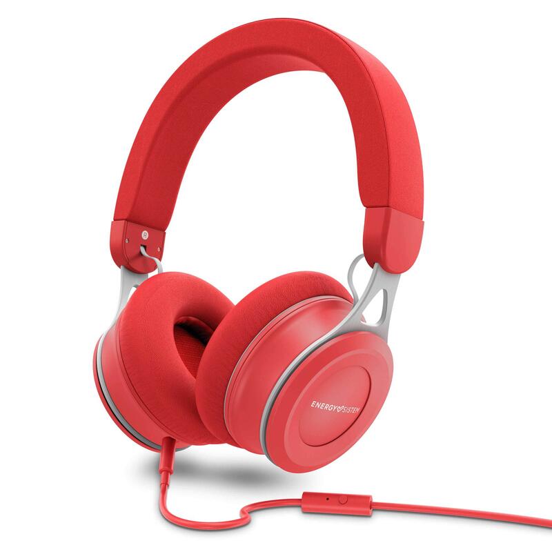 Auriculares de Diadema Energy Sistem Urban 3 Mic Red