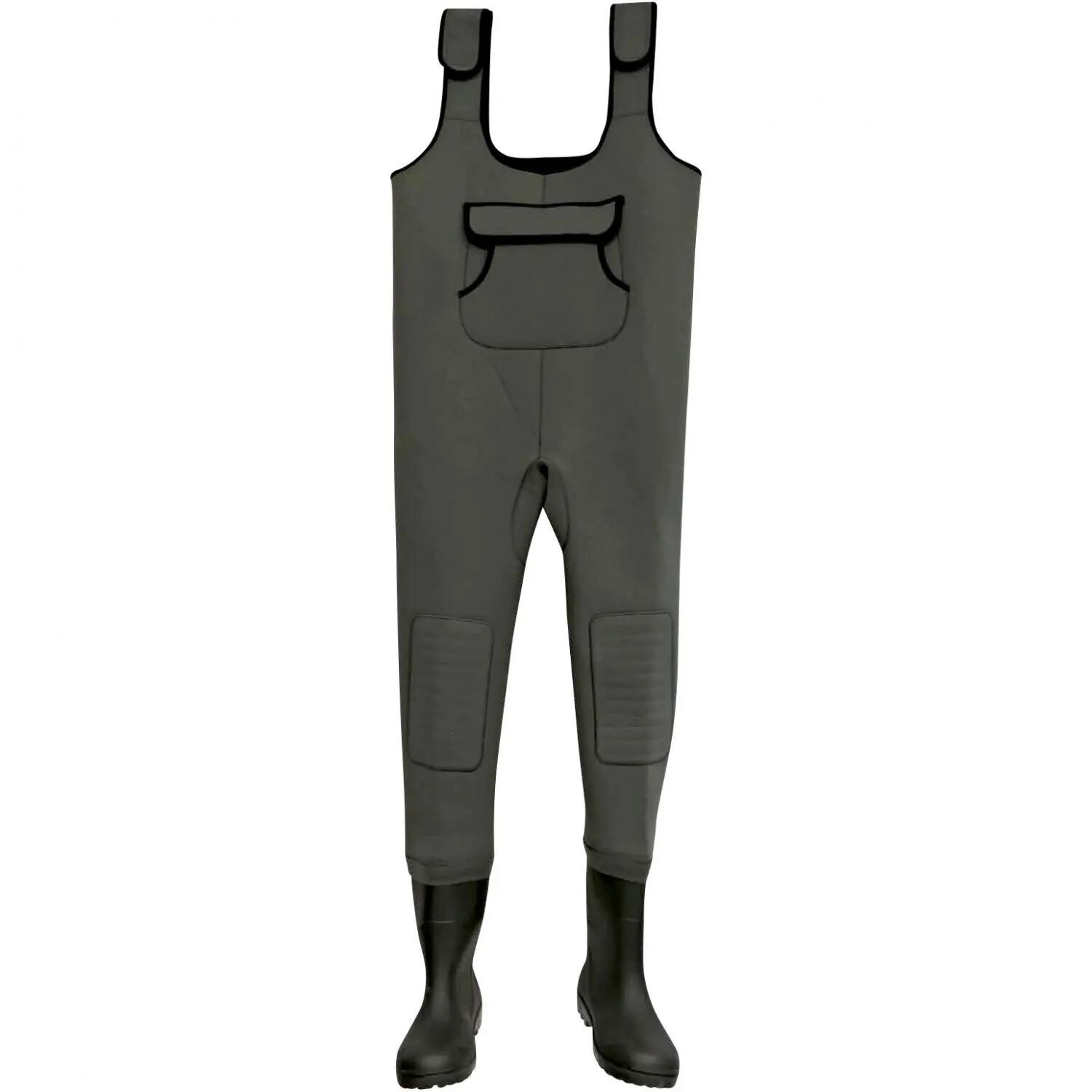 Herren - Waten - Neopren-Wathose - Eco-Premium, grau, Größe 41 1/1