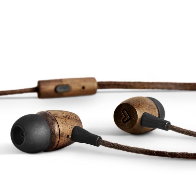 Auriculares Ecológicos Energy Sistem Eco Walnut Wood Type C, Sustainable wood