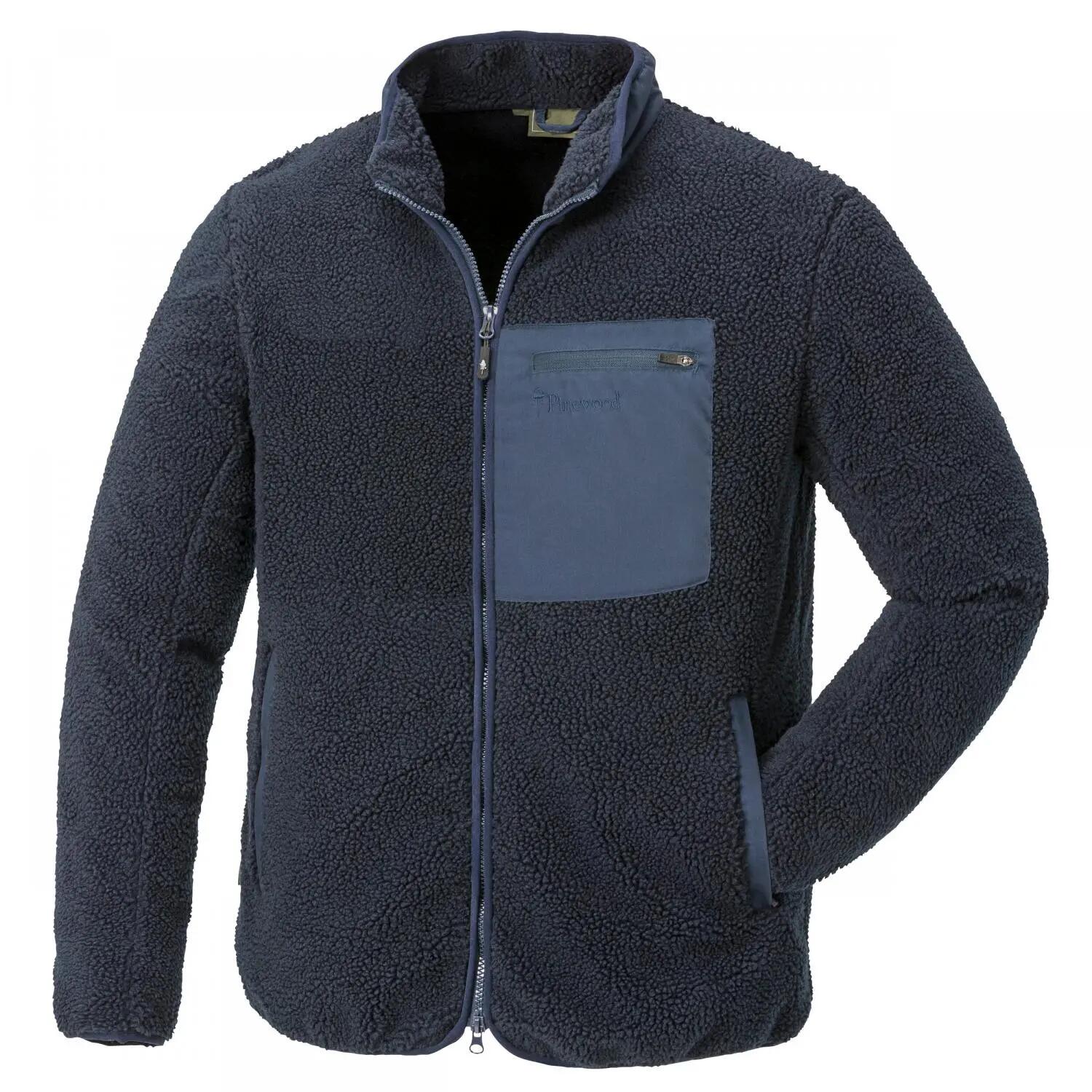 Herren - Outdoor-Fleecejacke - Teddyfleece - Pinewood - 2XL 2/2
