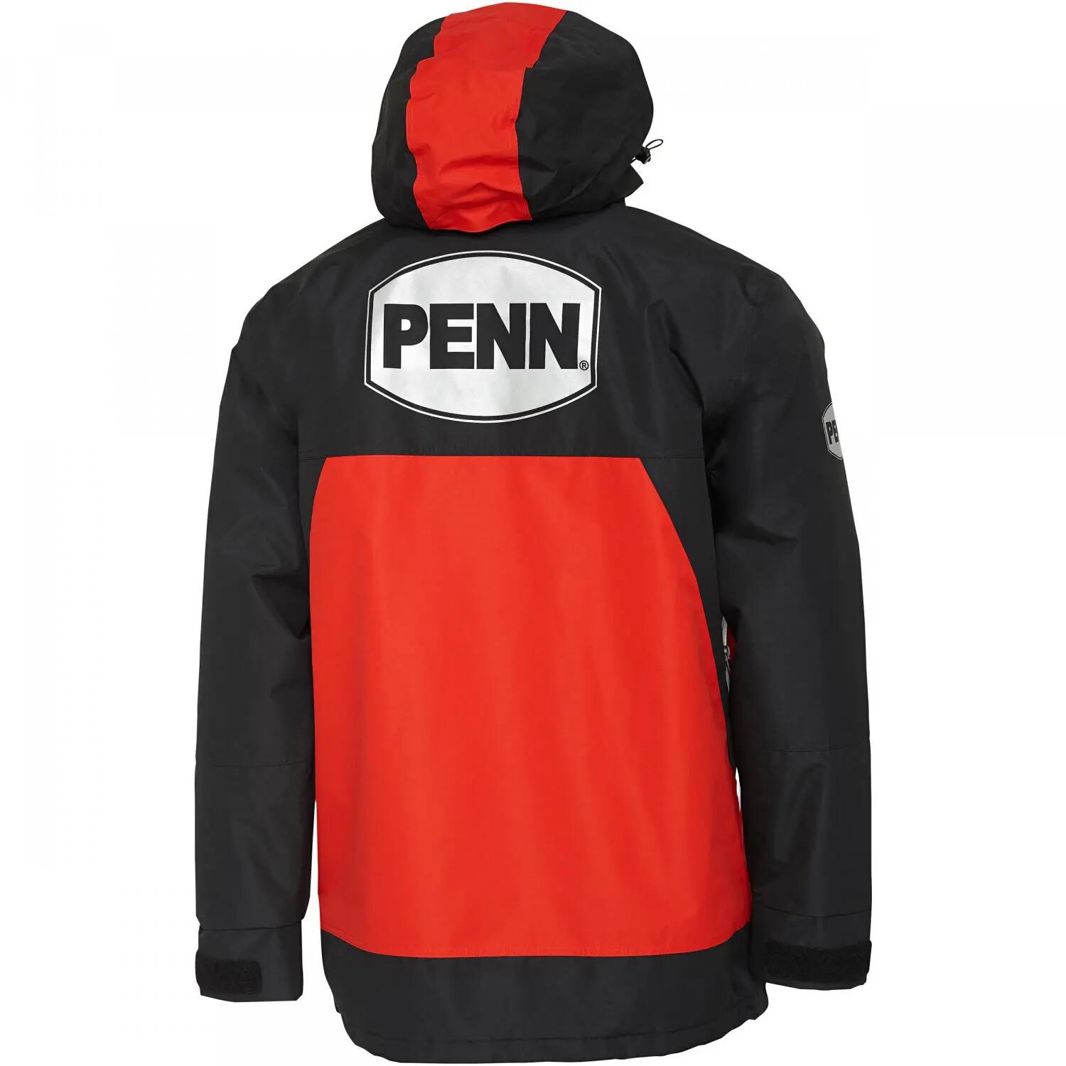 Herren - Angeljacke - isoliert, wind- und wasserdicht - Fierce Jacket - Rot/Ink 2/3