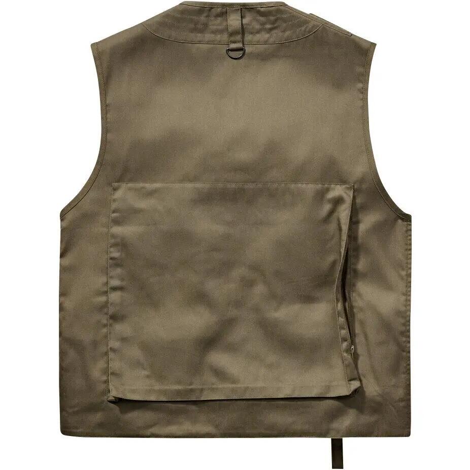 Herren - Jagdweste - ärmellos, Regular Fit - Größe M, Oliv 2/3