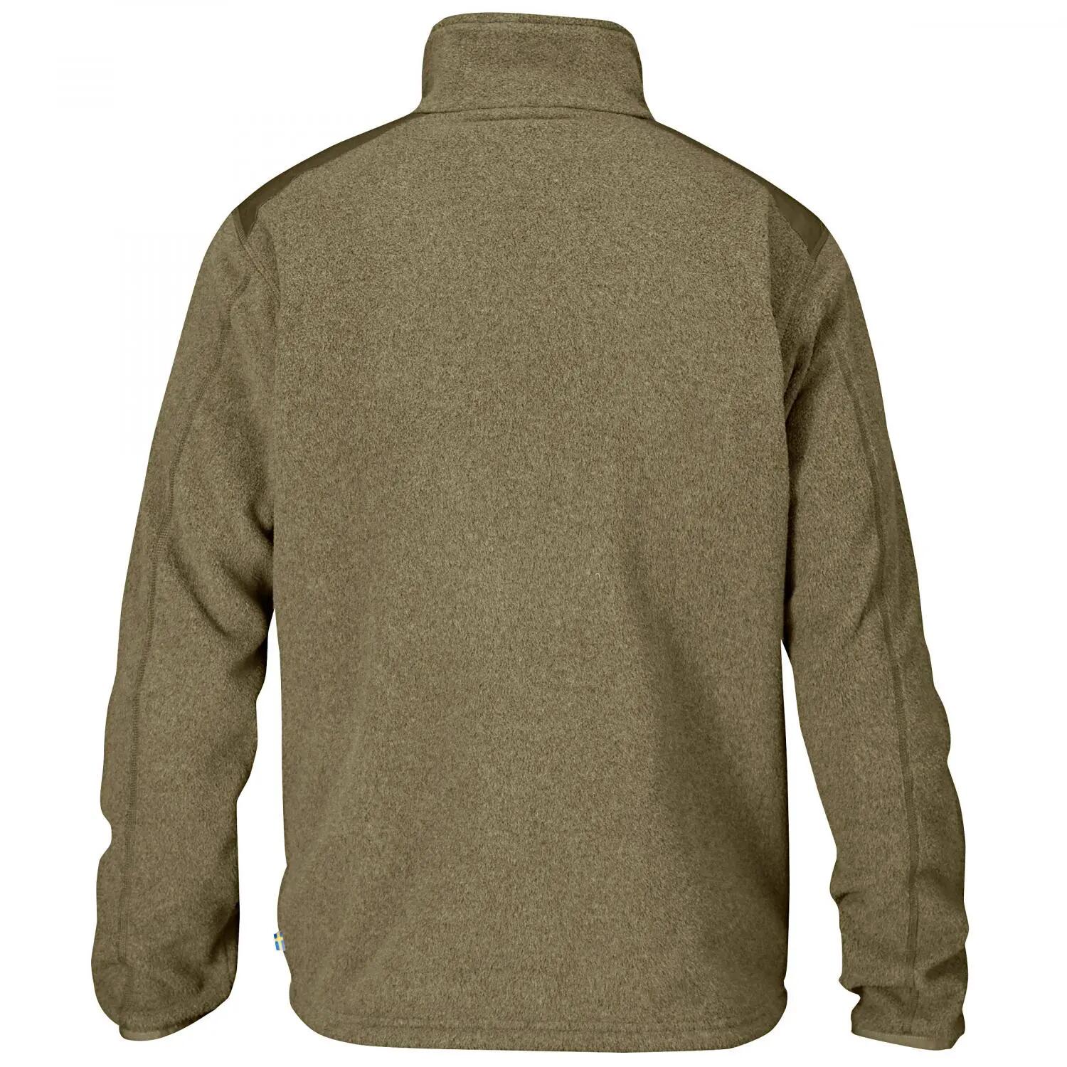 Herren - Outdoor-Fleecejacke - leicht, Regular Fit - Övik Sten - Dark Olive, XXL 2/2