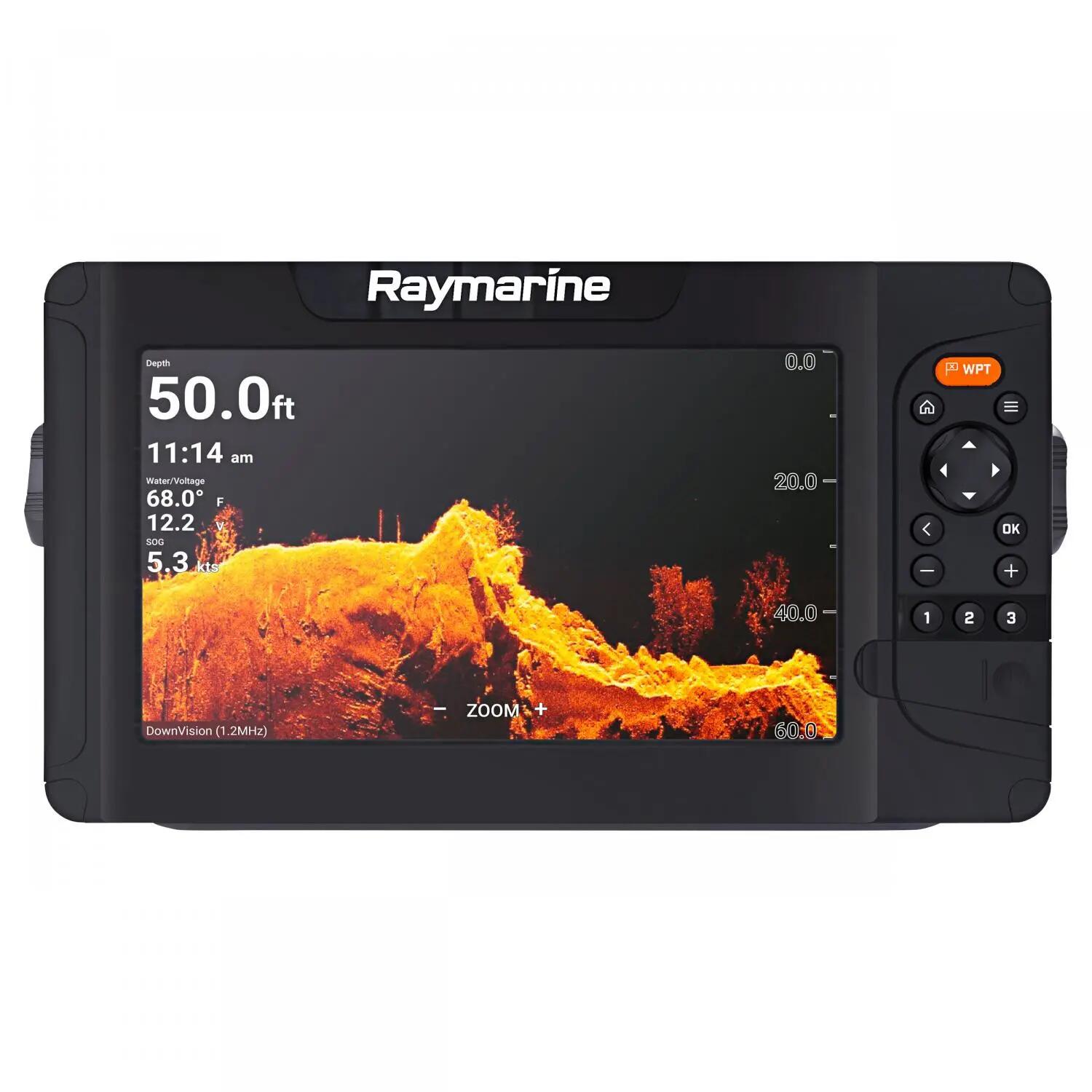 Raymarine Element 9 HV Fischfinder mit HV-100 Geber 1/5