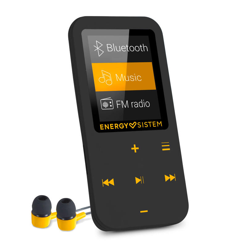 Reproductor MP4 Energy Sistem Touch Bluetooth Amber 16 GB radio FM microSD