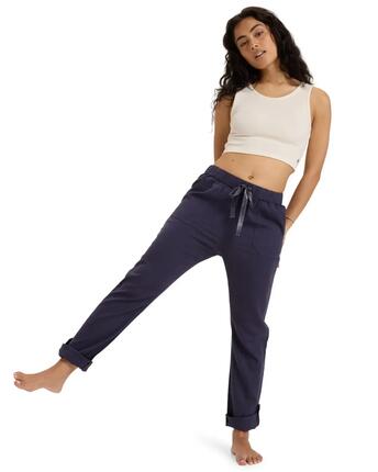 Pantalon taille élastique On The Seashore Vert Femme