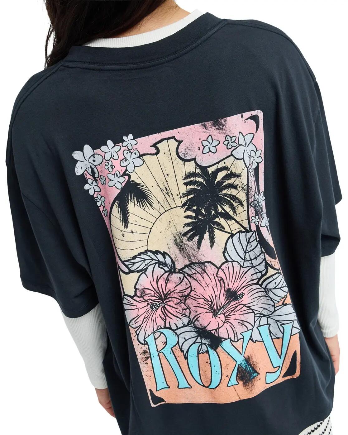 T-shirt met korte mouwen TALLOVERSIZE WASHED Dames 2/4
