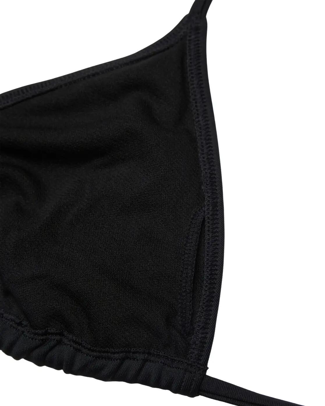 Haut de maillot de bain Triangle Beach Classics Tiki Tri Noir Femme 4/4