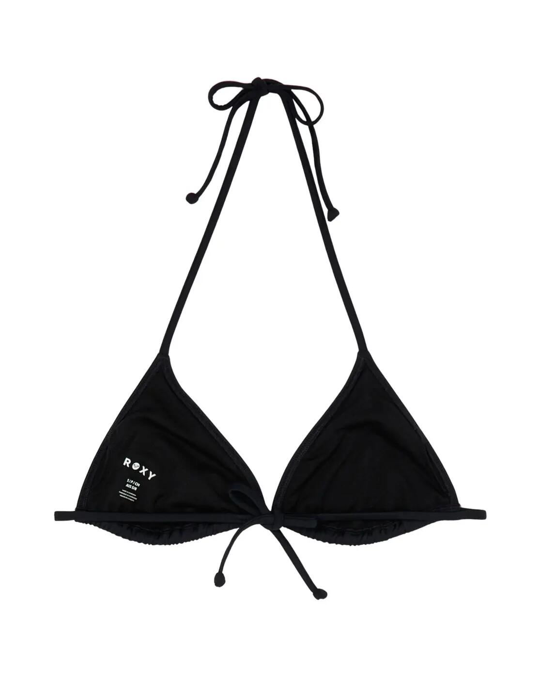 Haut de maillot de bain Triangle Beach Classics Tiki Tri Noir Femme 2/4