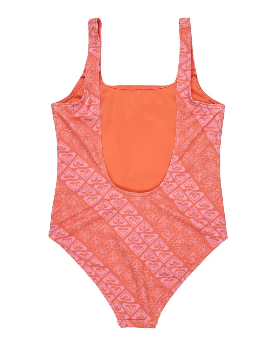 Maillot de bain une pièce Heart N Soul Orange Fille 2/3