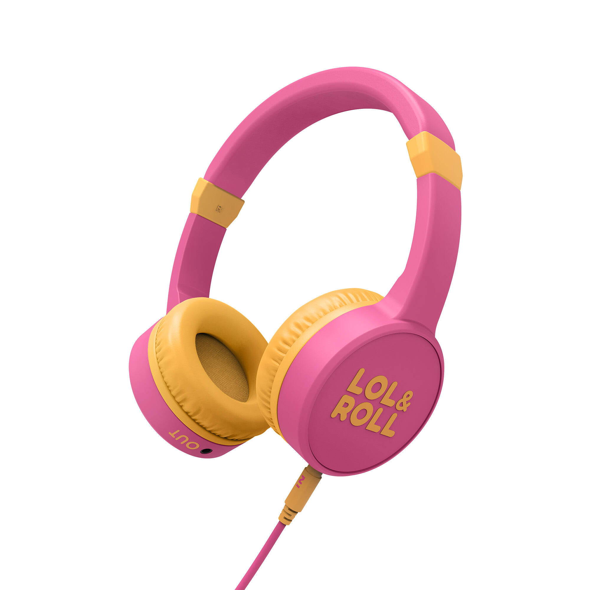 Energy Sistem - Casque Audio Energy Sistem Lol&roll Pop Kids Avec Fil - Casque Audio - Rose - Taille Unique - Decathlon