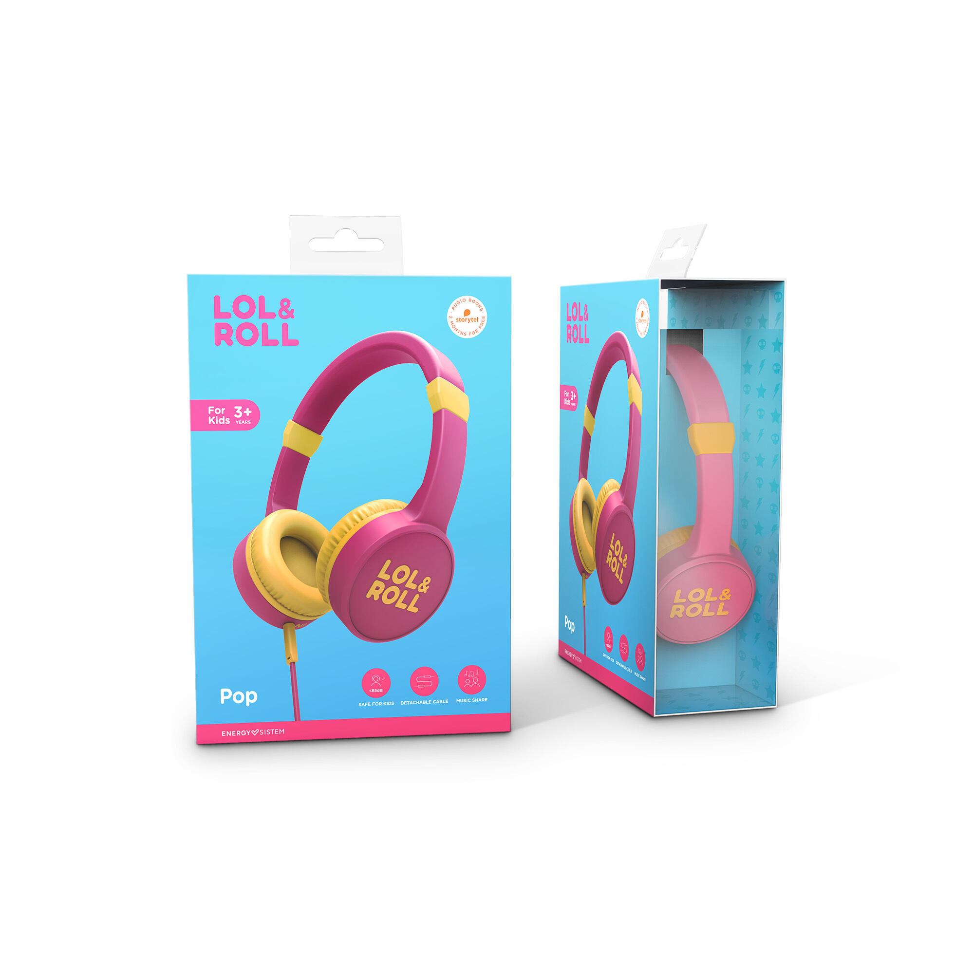Casque audio Energy Sistem Lol&Roll Pop Kids Avec fil 3/5