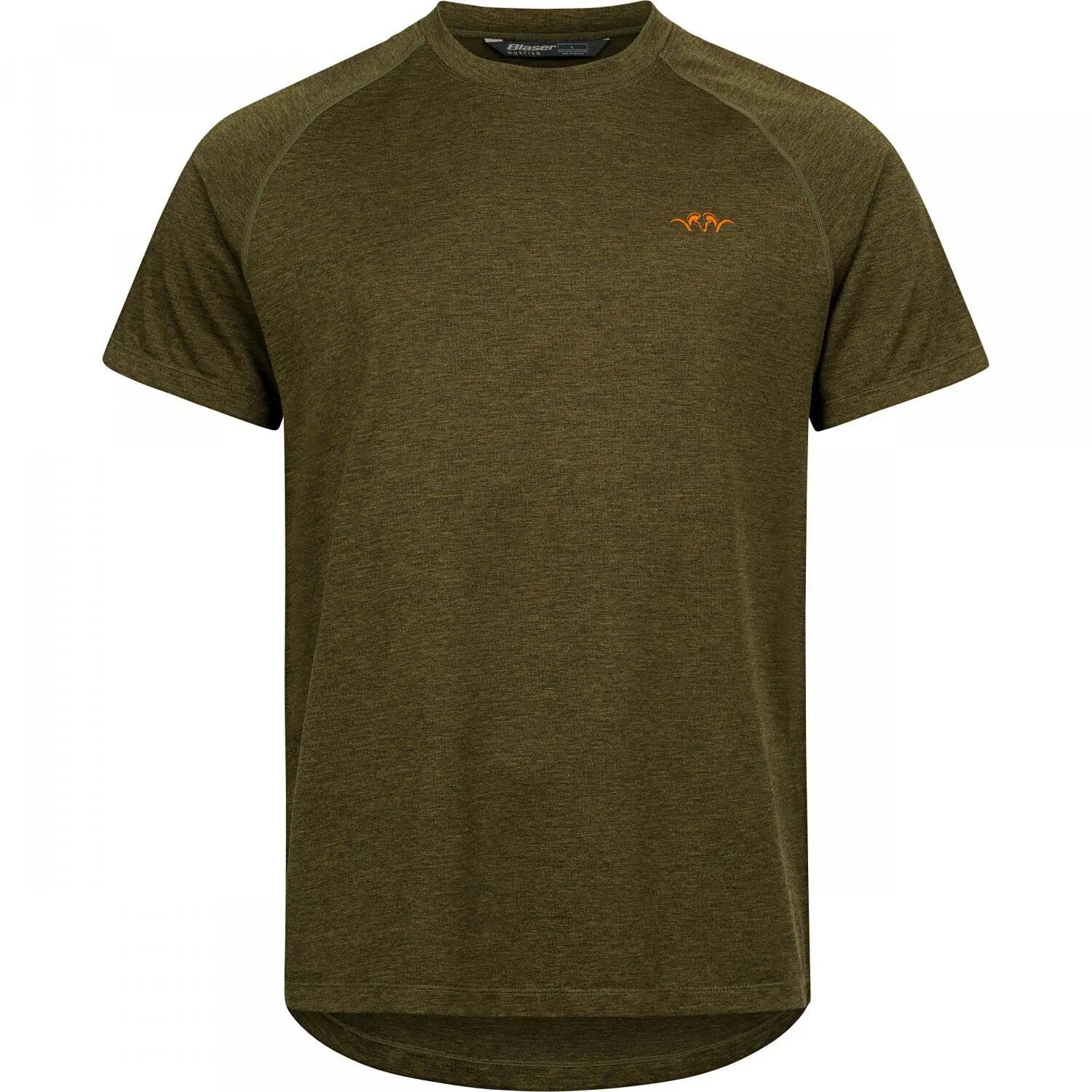 Herren - T-Shirt - schnelltrocknend, Stretch - Tech T-Shirt 23 - Dunkel Oliv 1/5