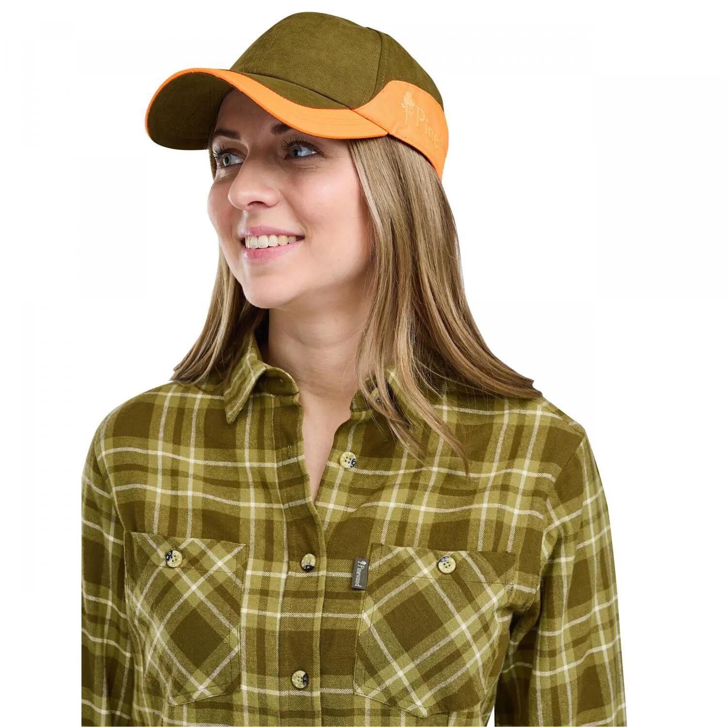 Damen - Outdoorhemd - Baumwolle - Felicia - oliv 4/5