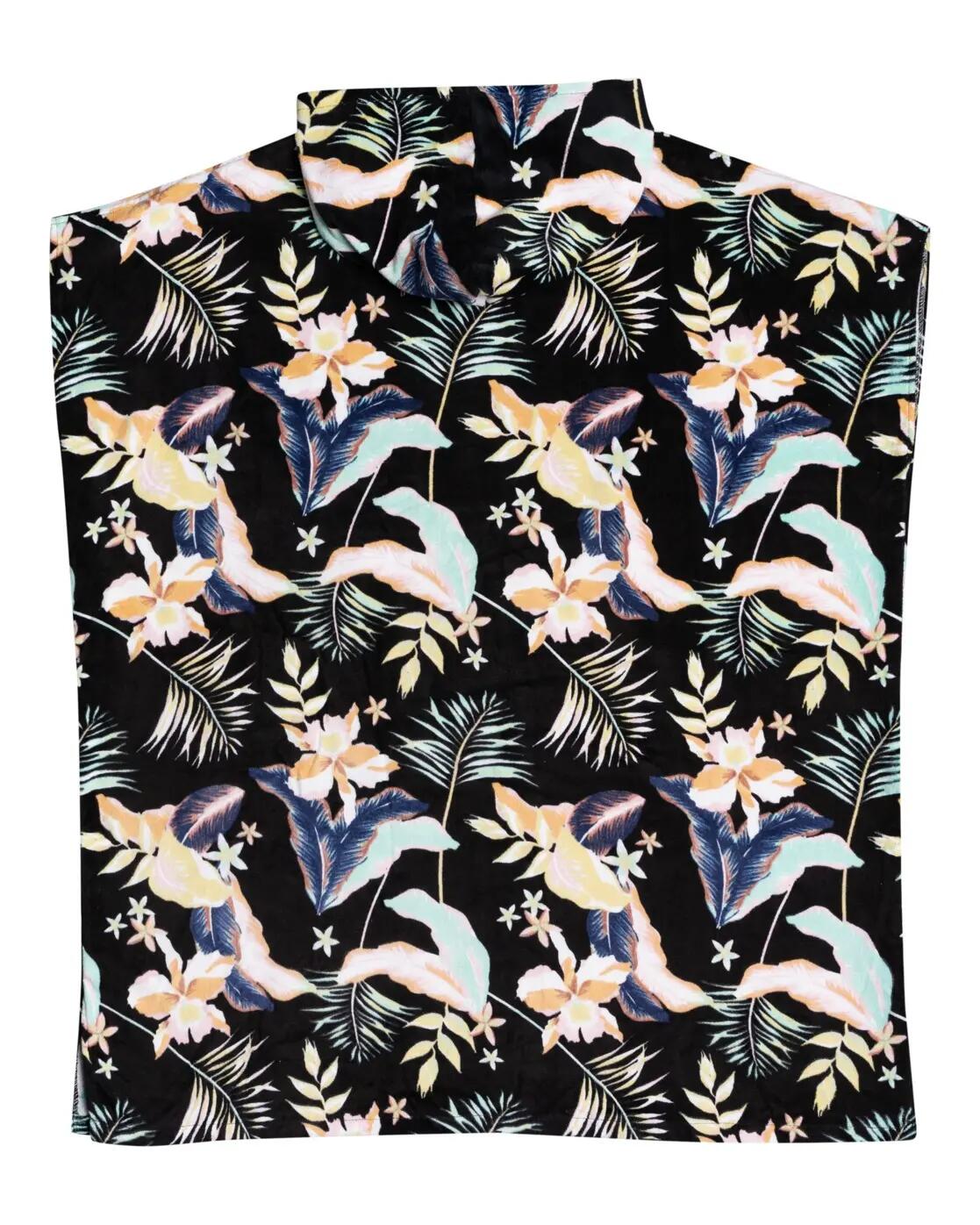 Surf-Poncho STAY MAGICAL Schwarz Damen 2/3