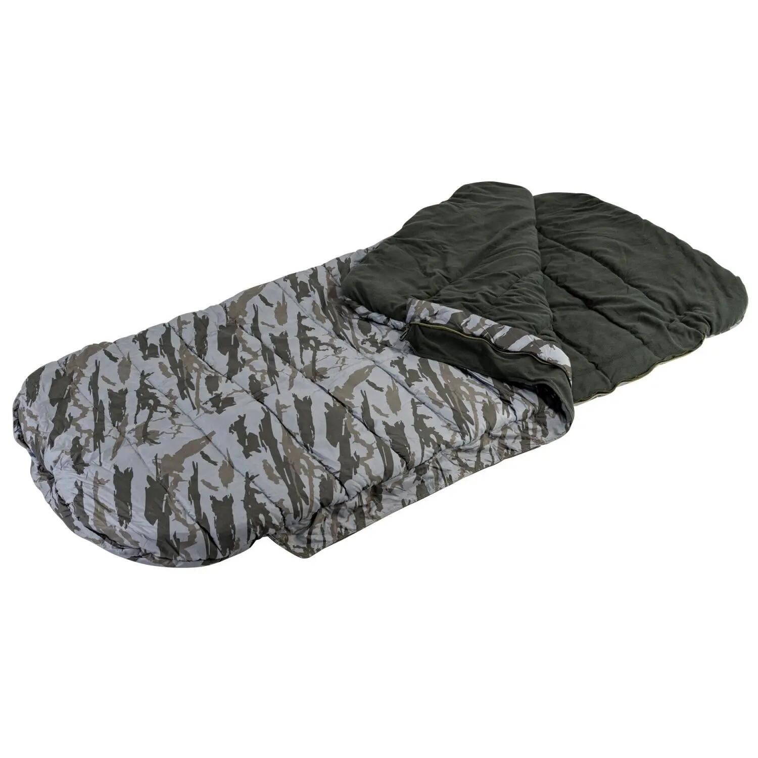 Welsangeln - 4-Jahreszeiten-Schlafsack - Grey Camo 1/2