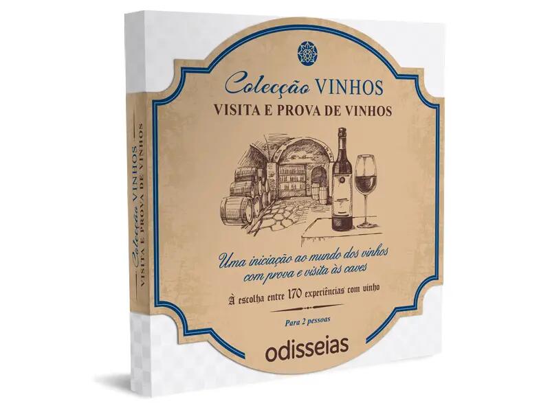 Pack Presente Odisseias - Visita e Prova de Vinhos | Experiência para 2 pessoas 1/6