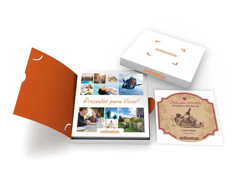 Pack Presente Odisseias - Vinhos e Petiscos | Experiência para 2 pessoas 3/6