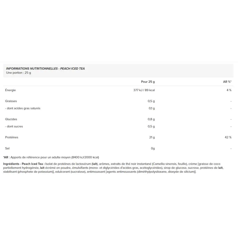 Iso Whey Clear - 400g Perzikthee Biotech USA 2/4