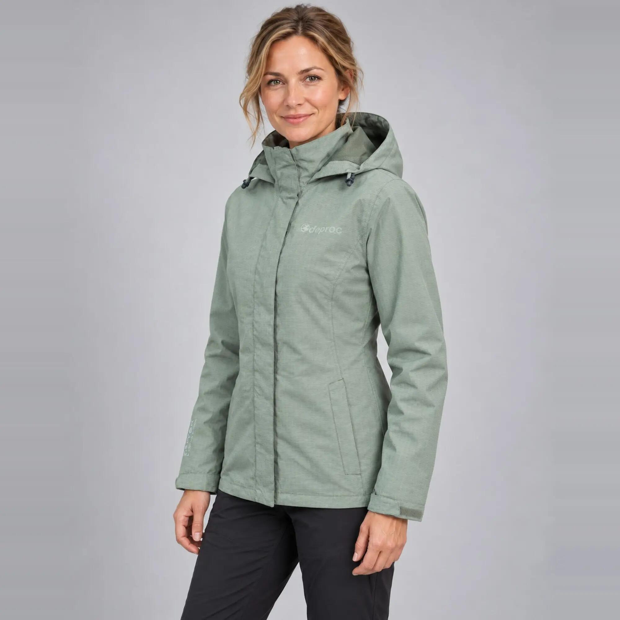 DEPROC ACTIVE LAVAL Femme Veste de pluie Veste de randonnée 2/7