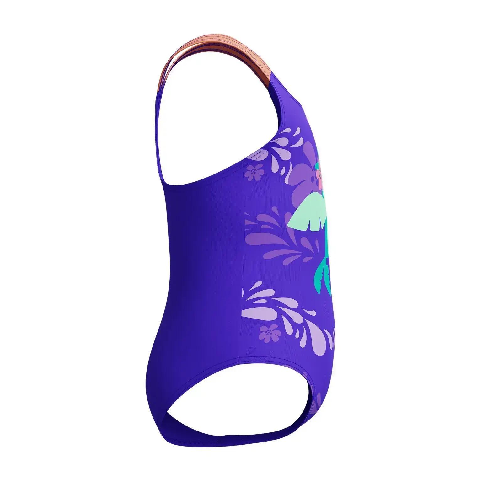 Dívčí jednodílné plavky pro miminka Speedo Placem Print 2/4