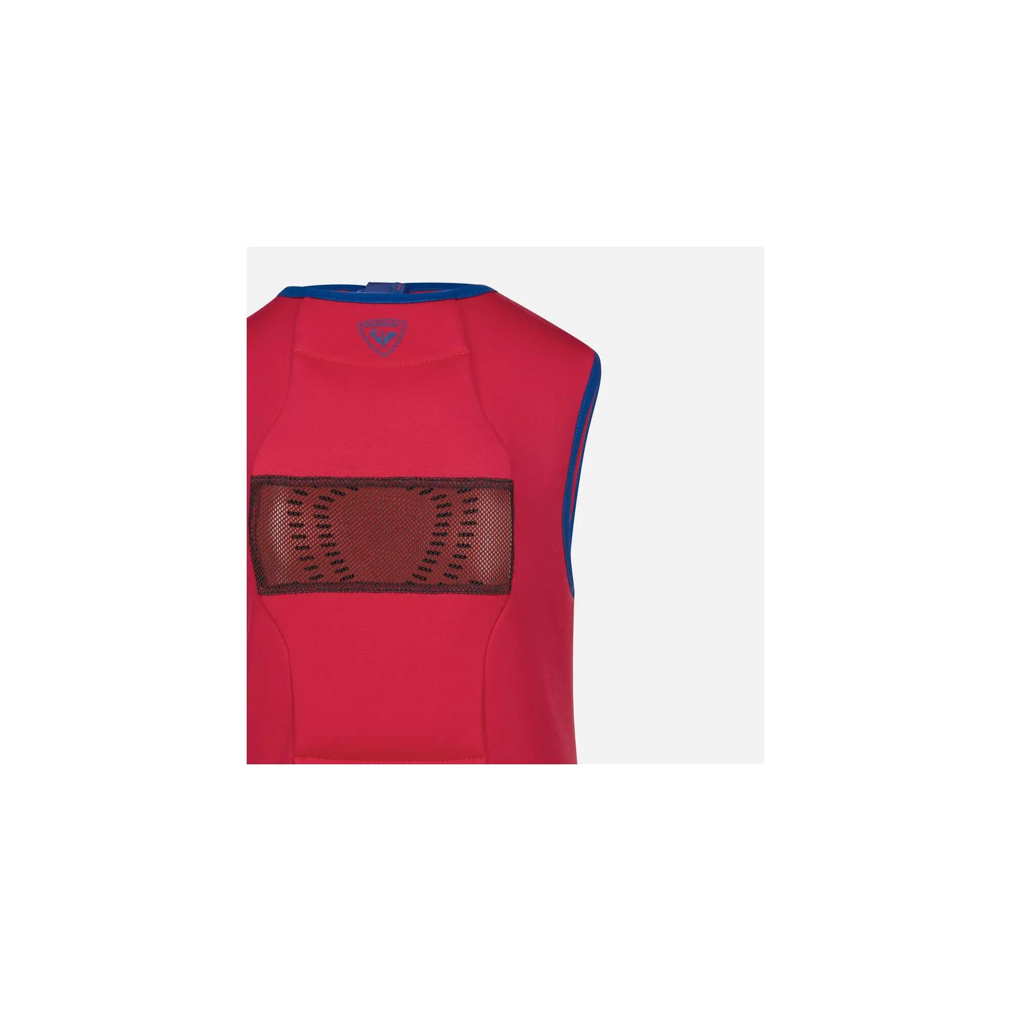 Protector dorsal Rossignol Flexvent Vest Kids rojo para niño 6/7