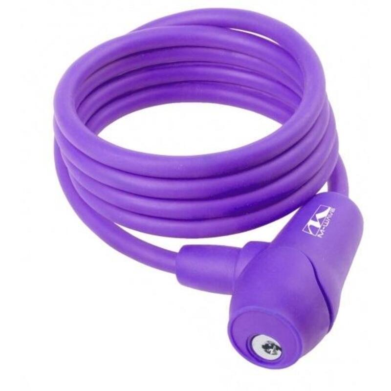 Cadeado Spiral Lock S 8,15 S Spiral 1500 x 8 mm roxo