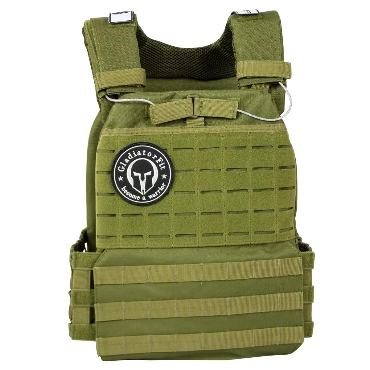 Veste gilet lesté tactique "Weighted Vest" GladiatorFit 1/5