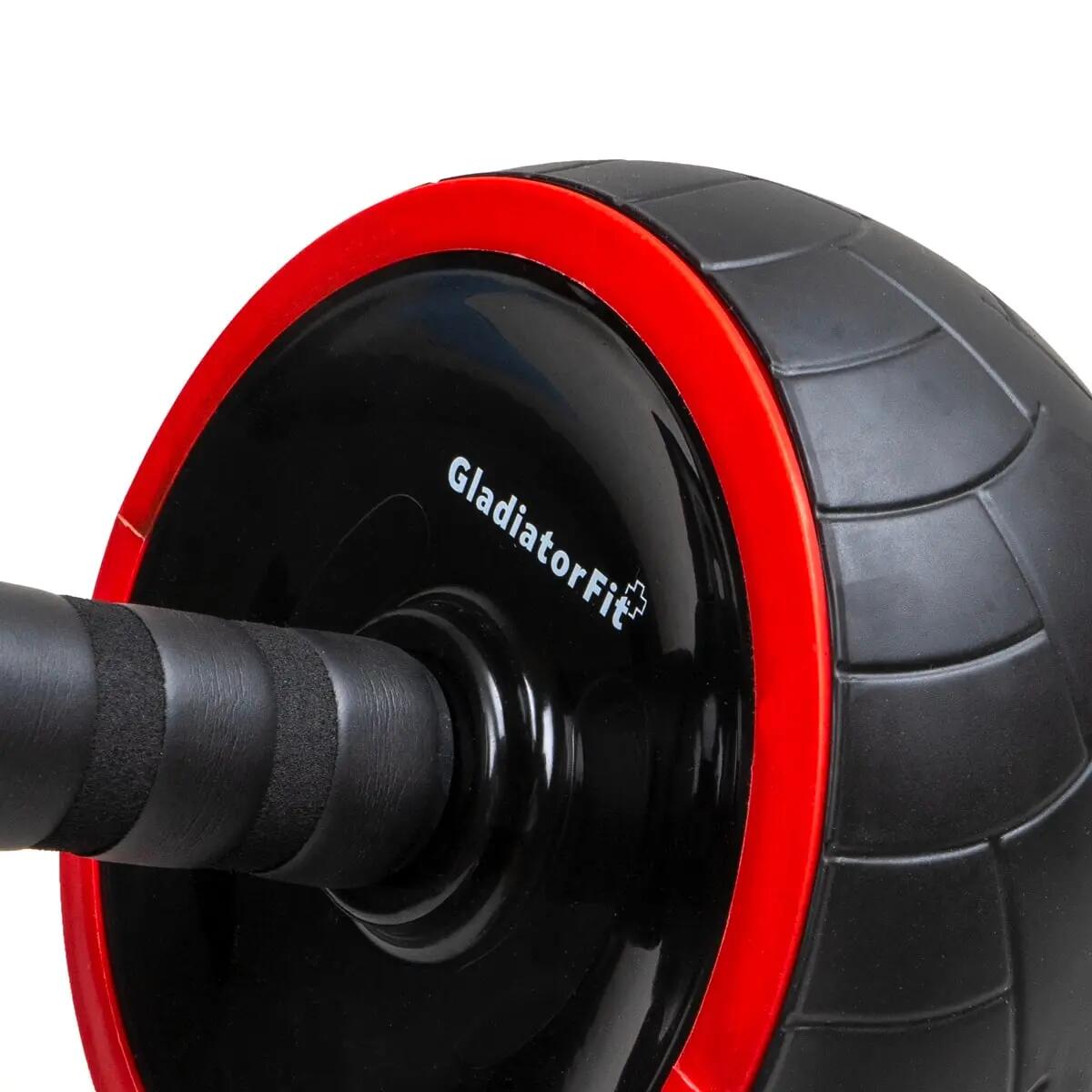 Bauchrad "Ab Wheel" + Kniematte GladiatorFit 2/5