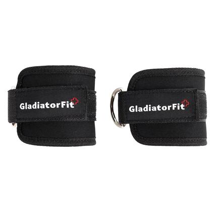 Sangles de tirage "Pulling Straps" avec mousquetons GladiatorFit (lot de 2)