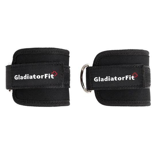 Sangles de tirage "Pulling Straps" avec mousquetons GladiatorFit (lot de 2)