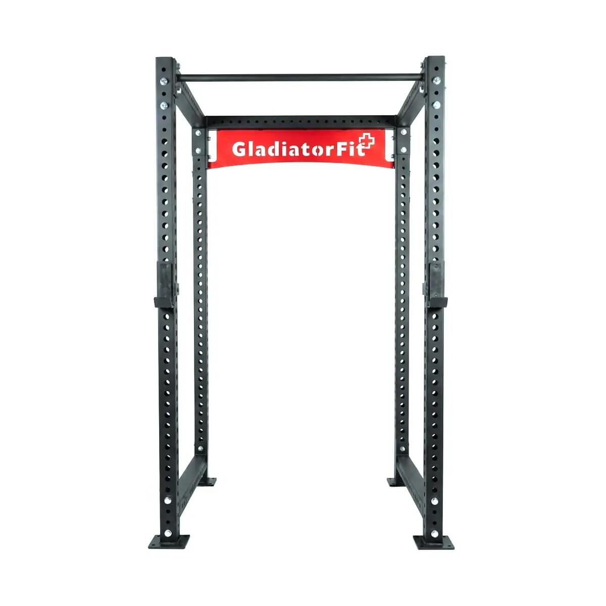 GladiatorFit self-supporting steel cross-training station rack / cage 2/5