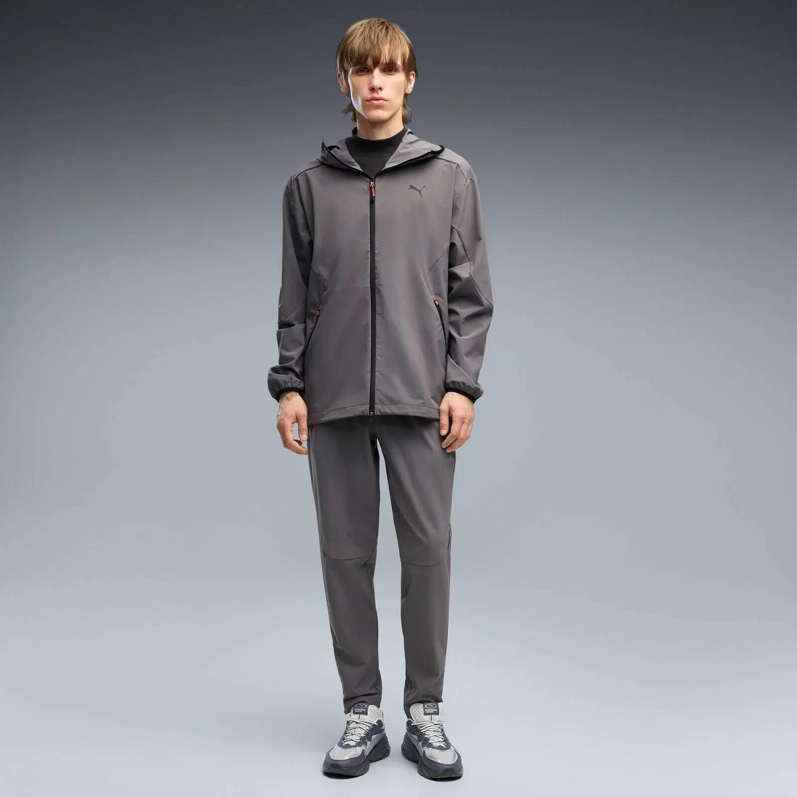 Jacket Puma Pumatech 4-way Stretch Relaxed, Gray, Men 4/6