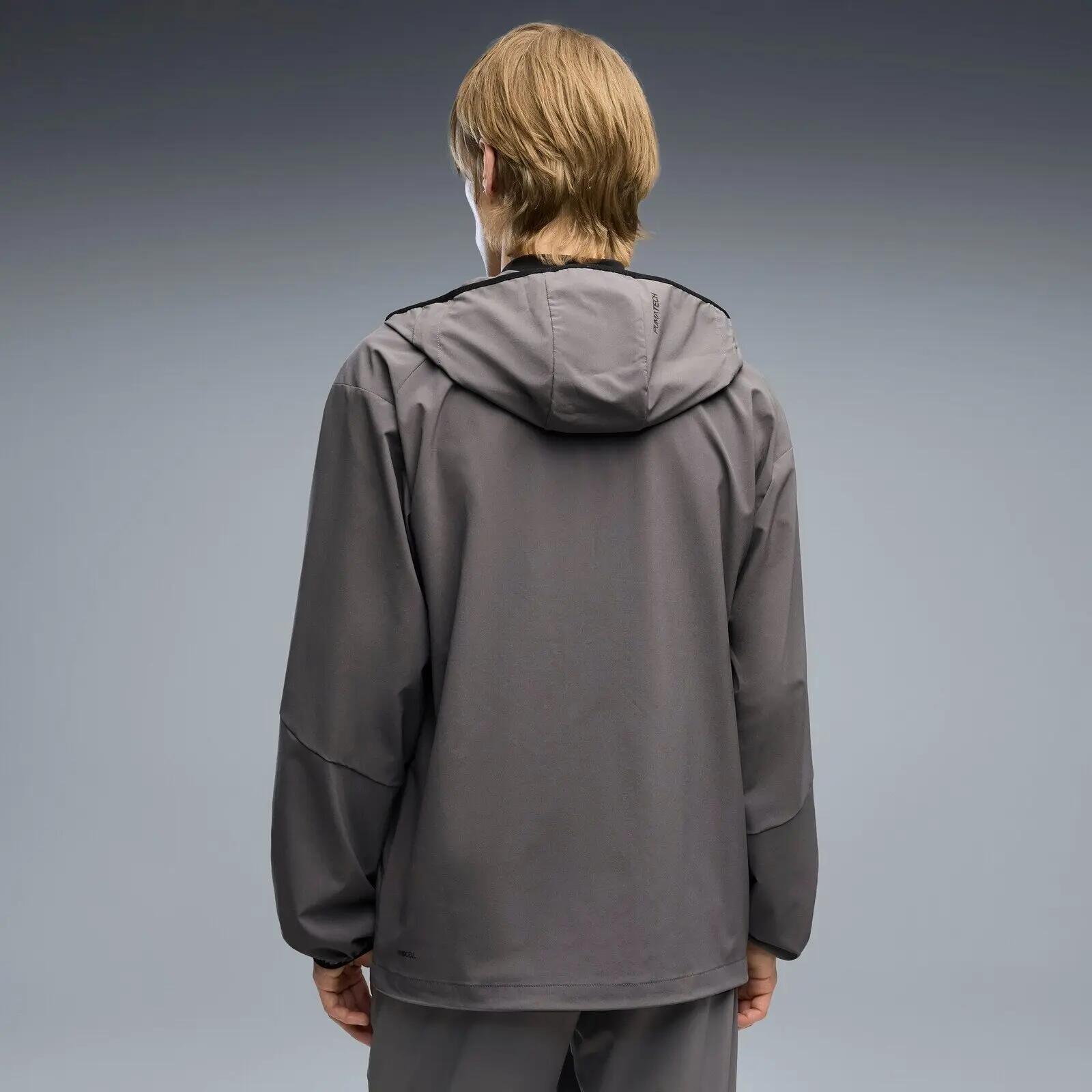 Jacket Puma Pumatech 4-way Stretch Relaxed, Gray, Men 2/6