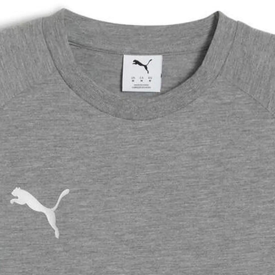 T-shirt Puma Teamevostripe Tee, Gris, Hommes 3/5