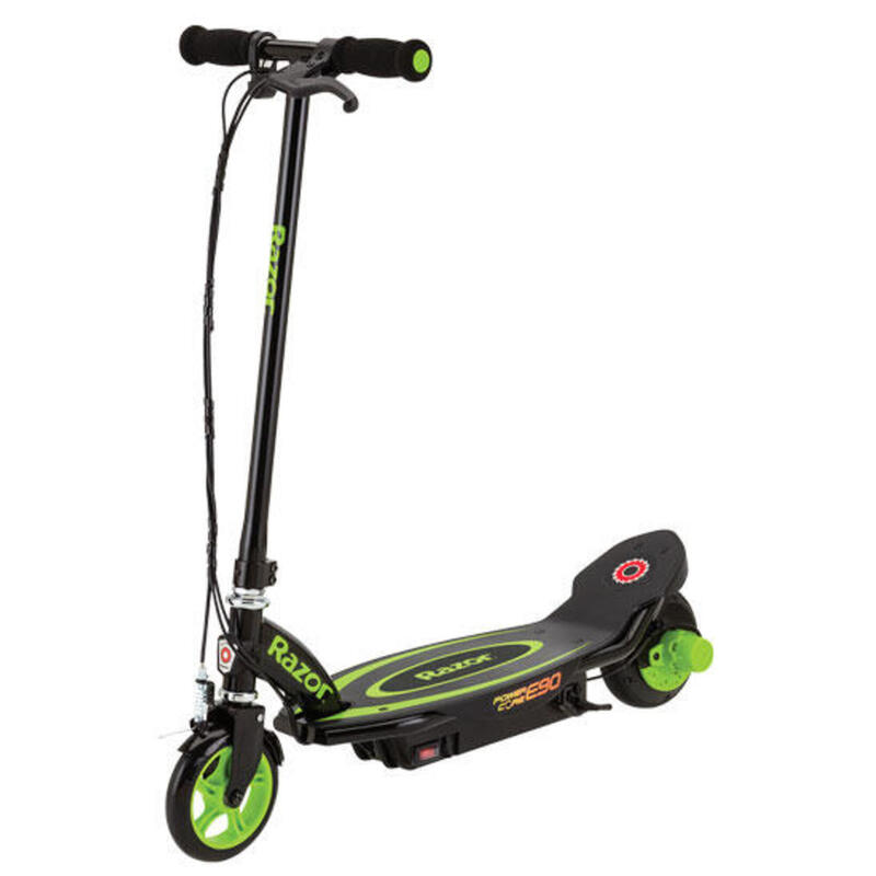 Razor E90 Power core verde 16kmh 54kg patinete scooter unisex niños para